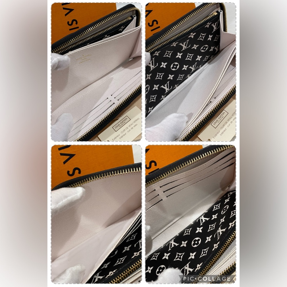 SOLD‼️Louis Vuitton Giant Monogram Crafty Zippy Wallet - Picture 9 of 17